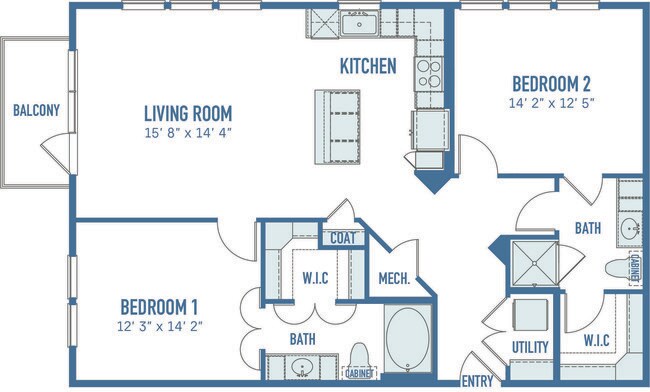 Unit 2301 2301 floor plan
