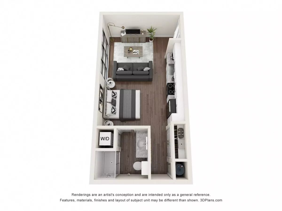 Unit 431 431 floor plan