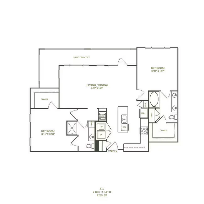 B10 2213 floor plan