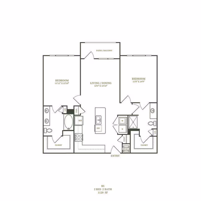 B5 2107 floor plan
