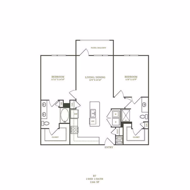 Unit 2324 2324 floor plan