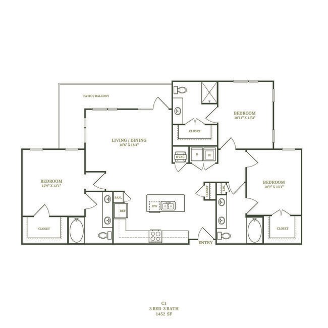 Unit 2211 2211 floor plan