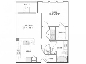 A3a 1-2104 floor plan