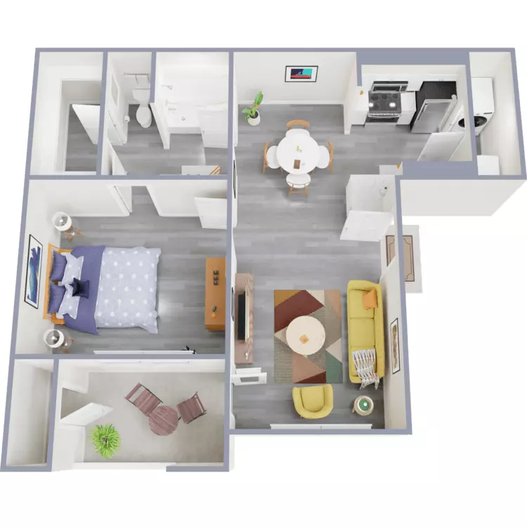 Unit 0415 0415 floor plan