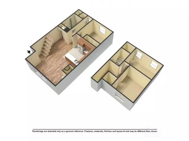 3X2 TH 4271-2 floor plan