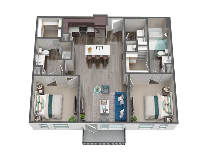 B1 3088 floor plan