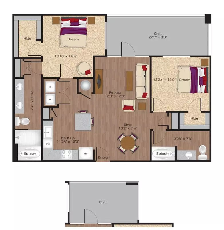 B2 2034 floor plan