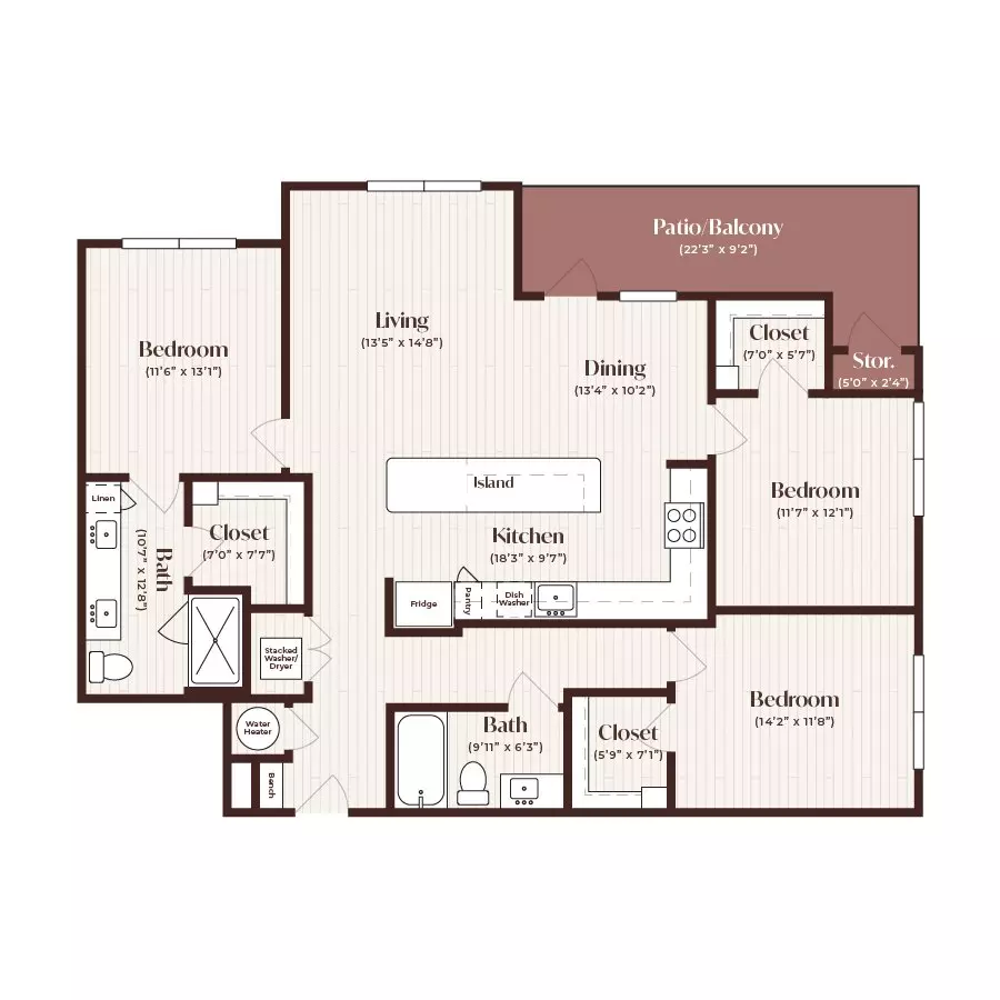 Unit 6202 6202 floor plan