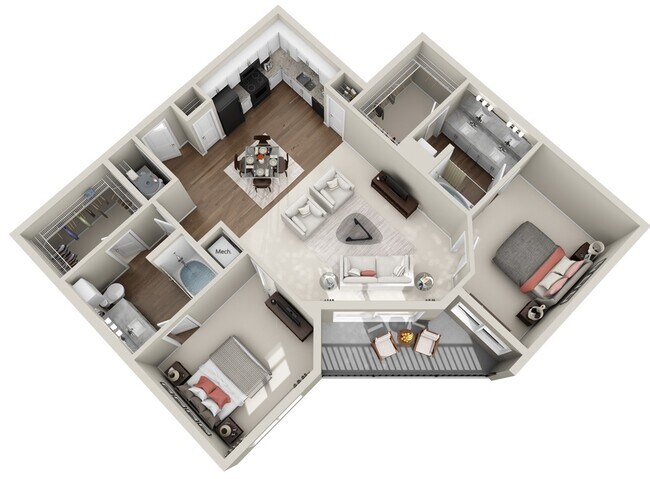Unit 11309 11309 floor plan
