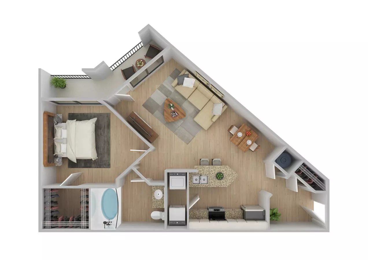 Haven | Renovated 5-5207 floor plan