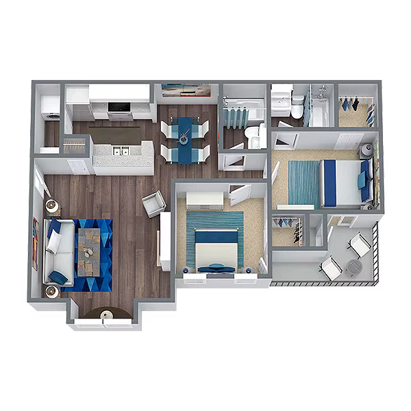 B2 13-3075 floor plan