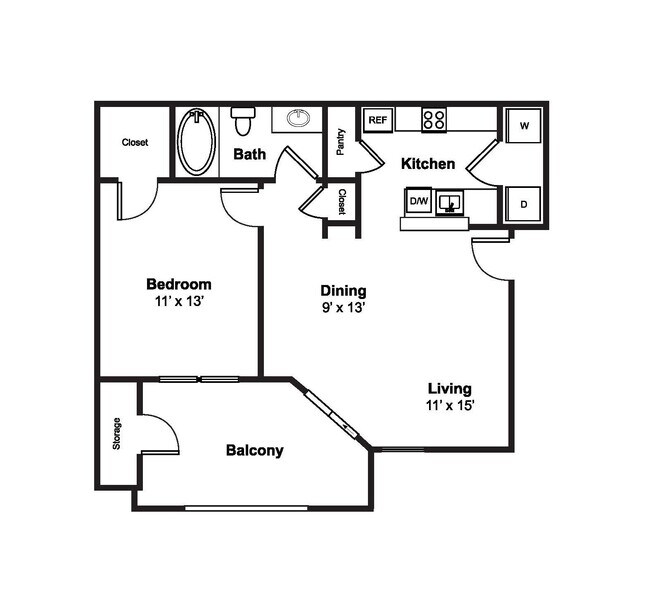 A1 1624 floor plan
