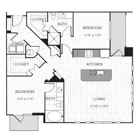 B2 3120 floor plan