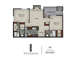 B3 2-1316 floor plan