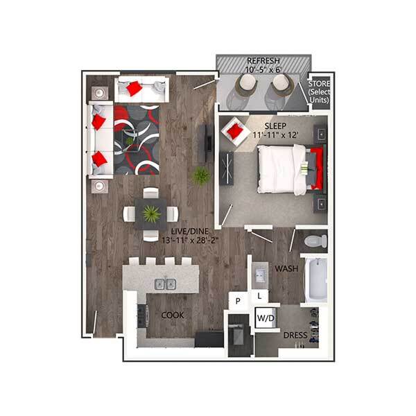 Unit 4303 4303 floor plan