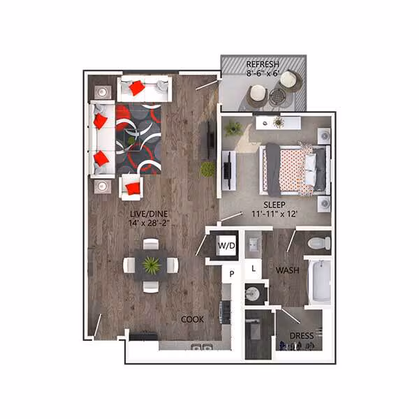 Mesquite 5109 floor plan