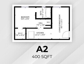 A2 107 floor plan
