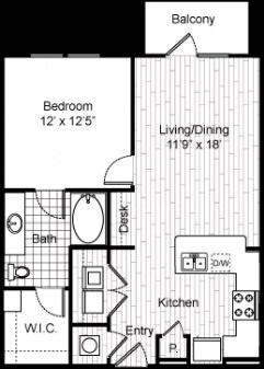 Unit 16218 16218 floor plan
