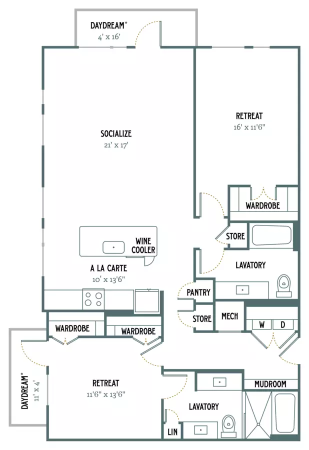 Unit 426 426 floor plan