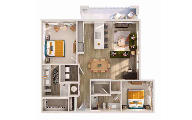 B4 3206 floor plan