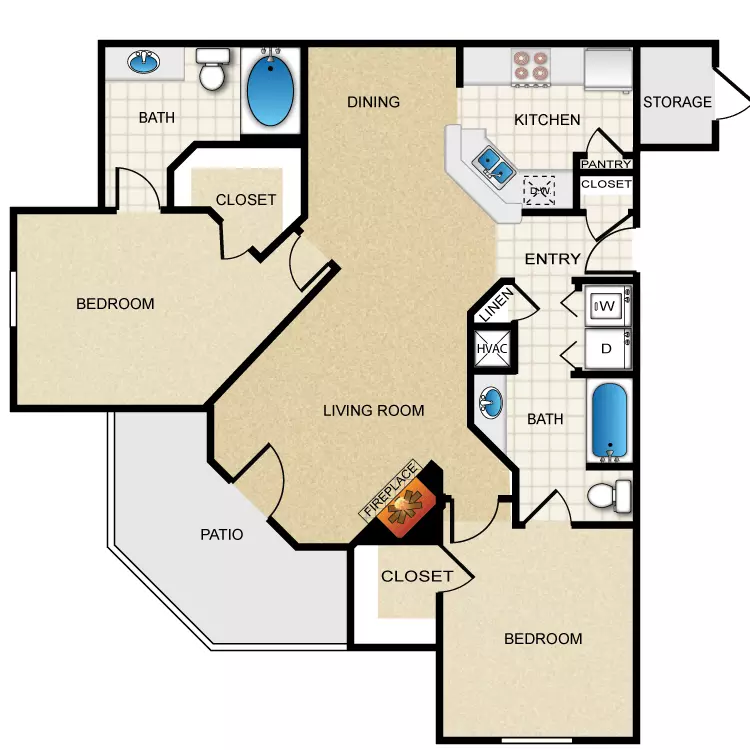 B3 | Firefly 09203 floor plan