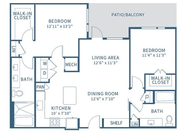 B2 1054 floor plan
