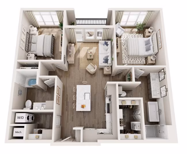 Unit 413 413 floor plan