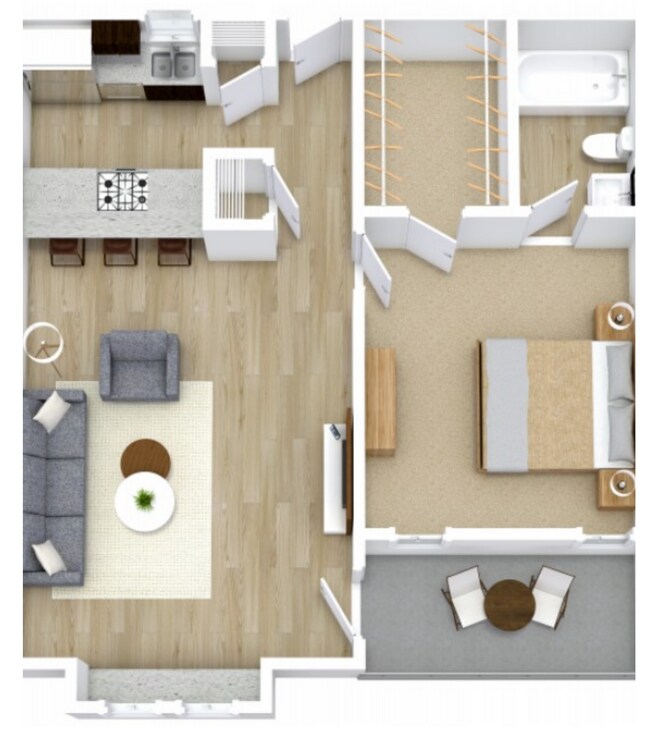 A1 102 floor plan