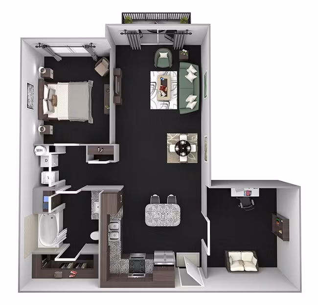 Unit 1118 1118 floor plan
