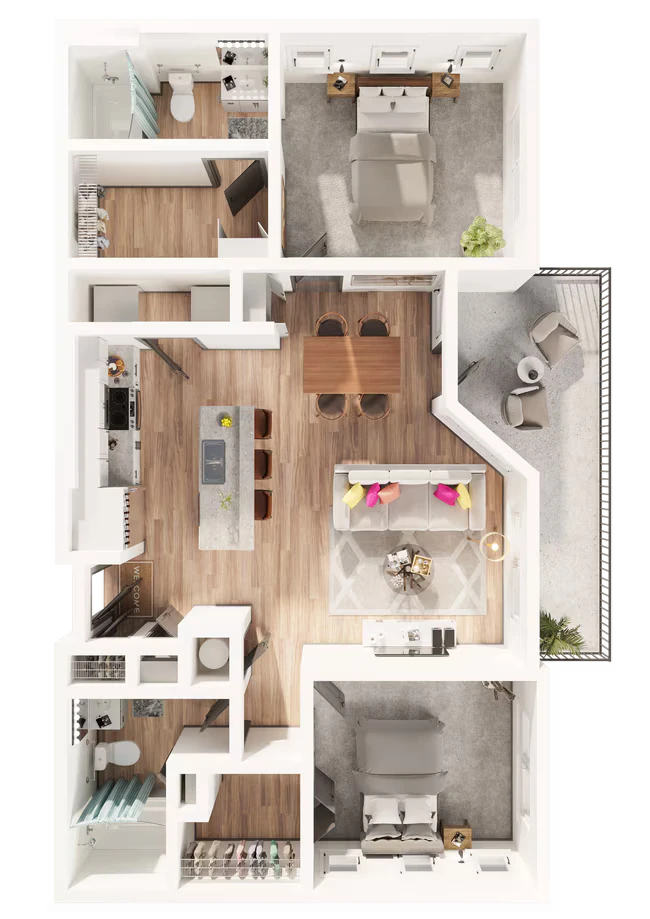 B2A 4205 floor plan