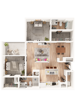 B2B 3-3118 floor plan