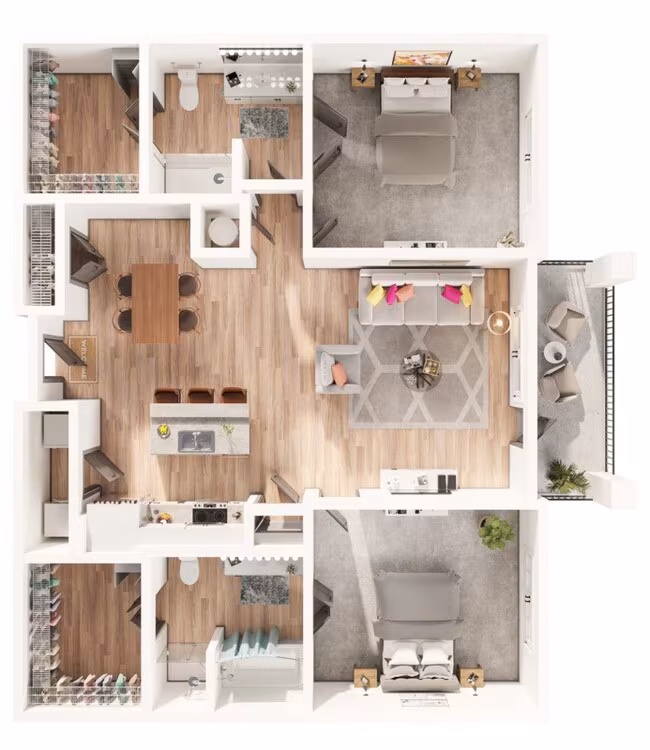 Unit 2213 2213 floor plan