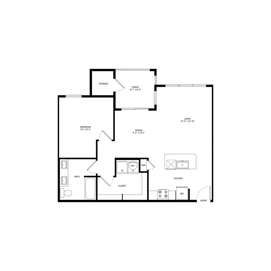 Unit 1315 1315 floor plan