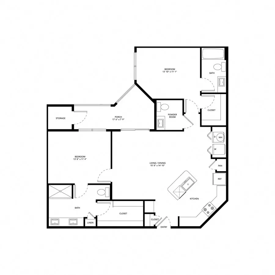 B1 1111 floor plan