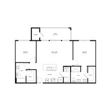 2 Beds • 2 Bath 2211 floor plan