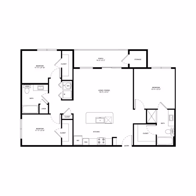 Unit 1022 1022 floor plan