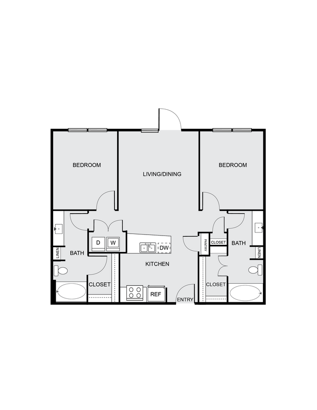 Unit 1416 1416 floor plan