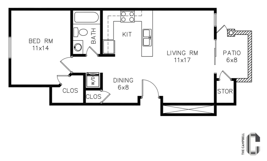 A1 0327 floor plan