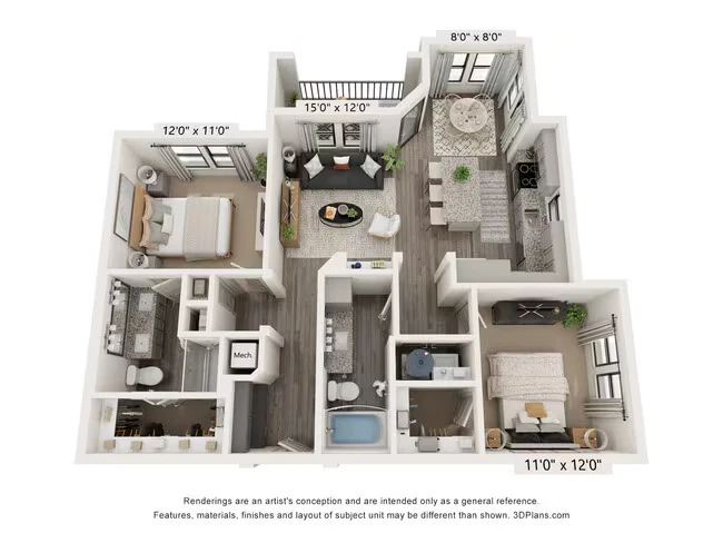 B1 1104 floor plan