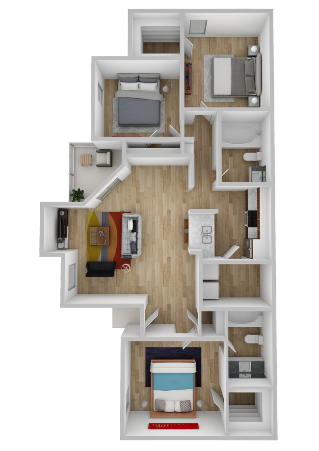 C1 167 floor plan