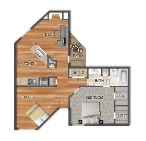 B3 286 floor plan