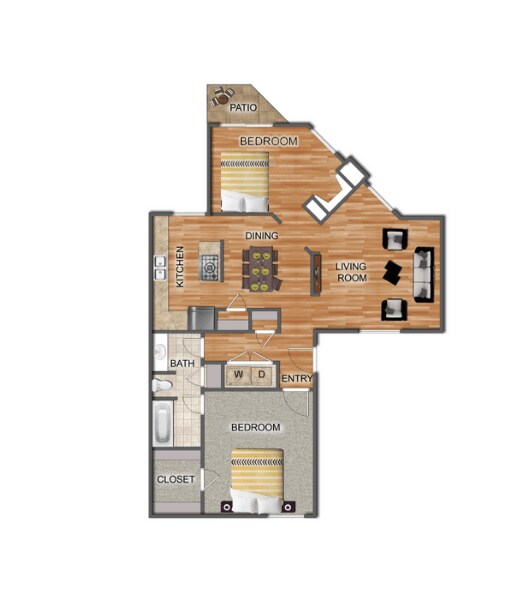 Unit 156 166 floor plan