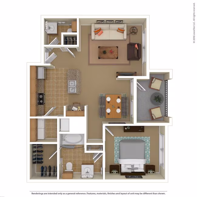 Unit 12104 8205 floor plan
