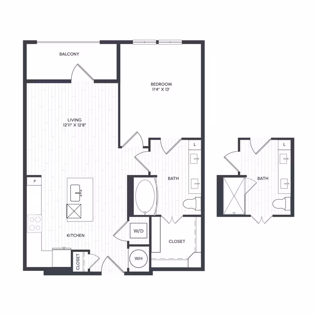 Unit 1403 1403 floor plan