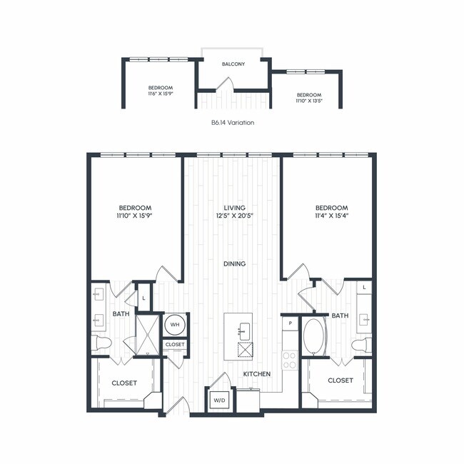 Unit 1402 1402 floor plan