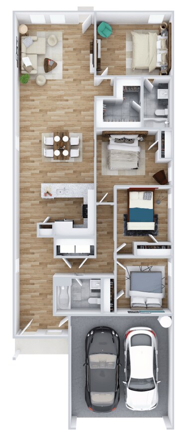 Unit 9132FDL 9132FDL floor plan