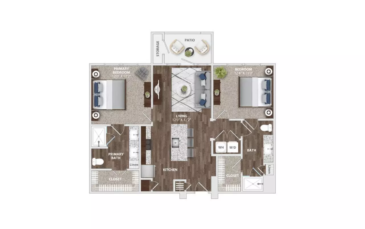 Unit 1241 1241 floor plan