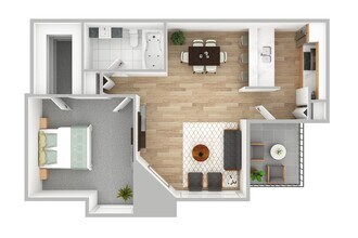A1 1005 floor plan