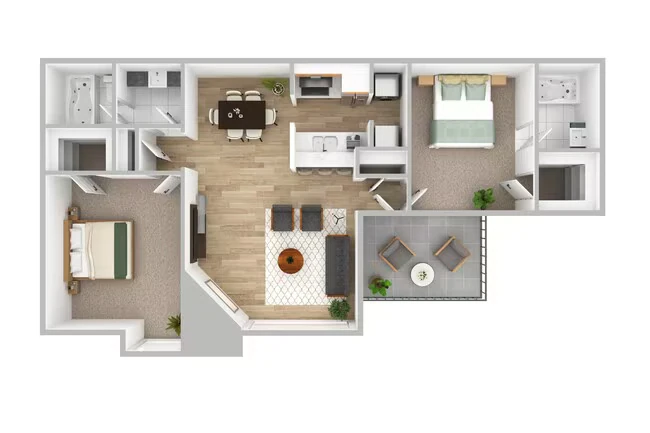 B2 2054 floor plan