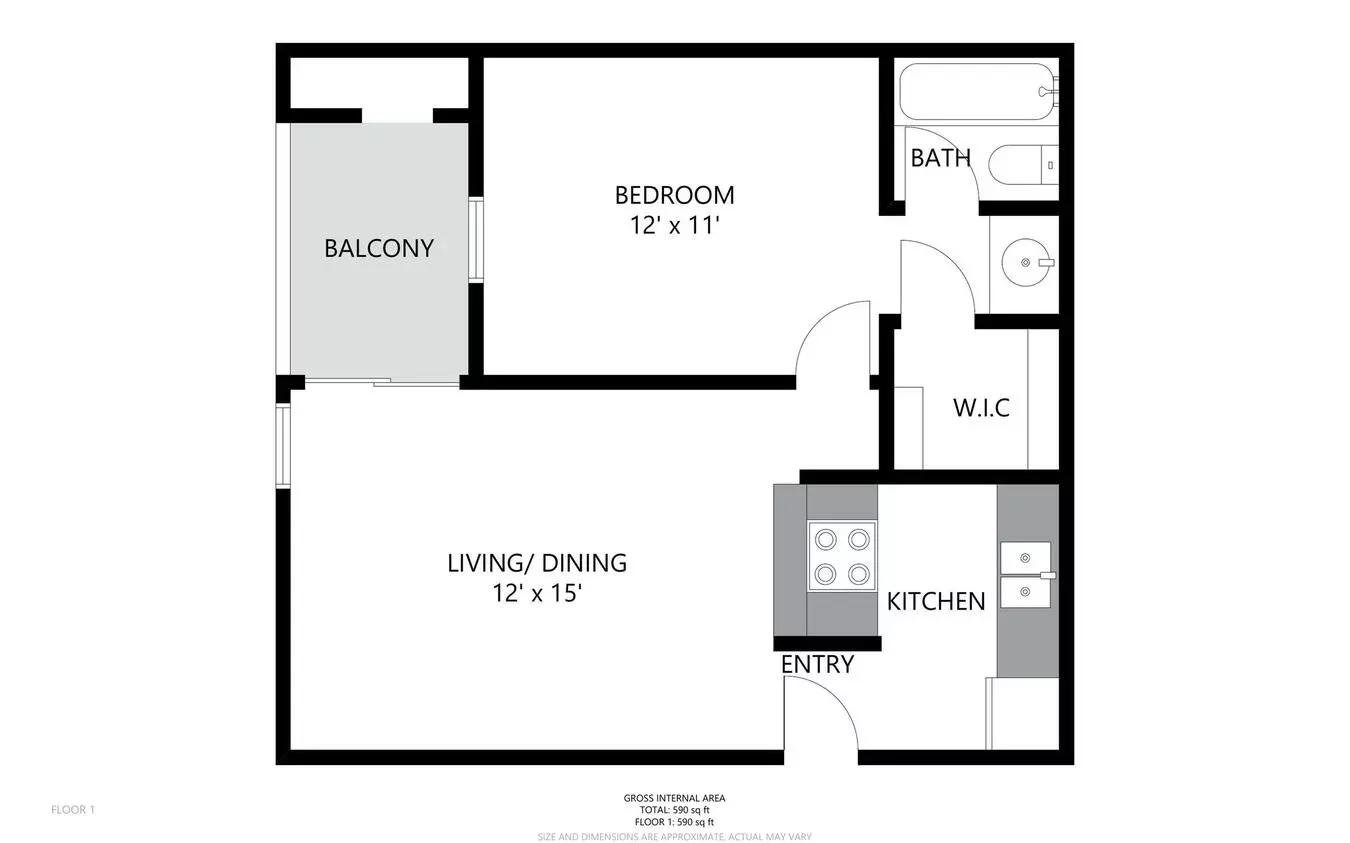 A1 45 floor plan